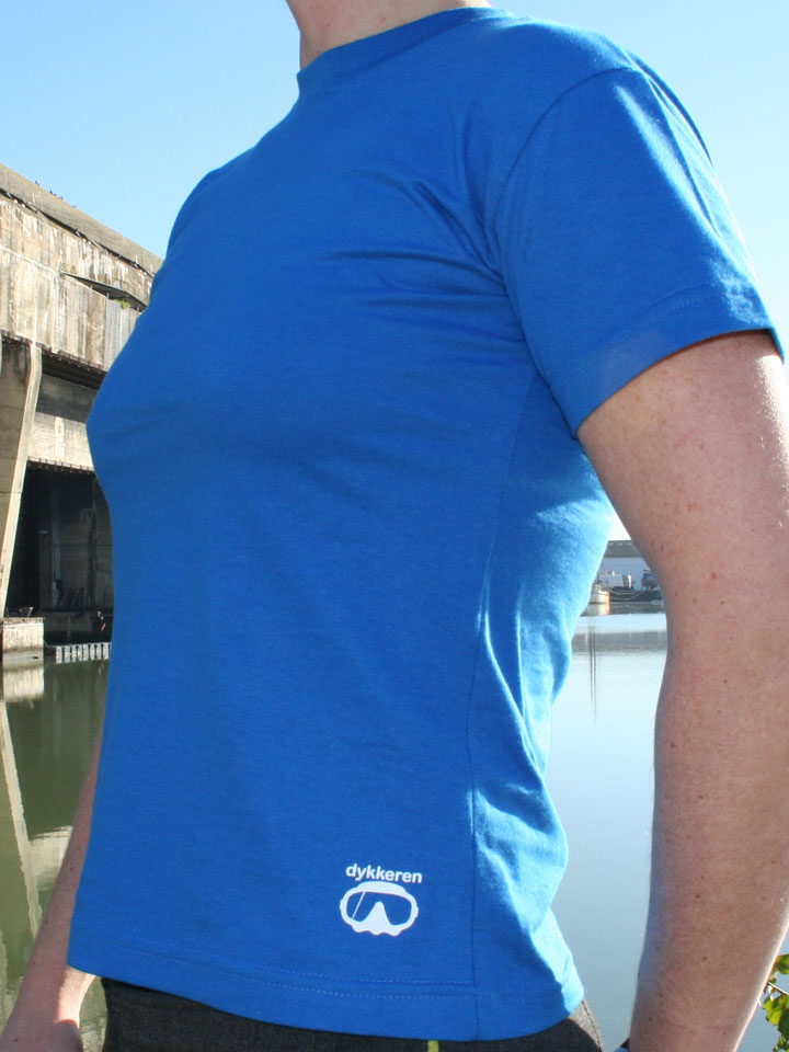 tee-shirt coton bio Dykkeren The Eco-friendly Divewear Fairwear plongée sous-marine plongée tek épave sous-marin Le Rubis u-boat